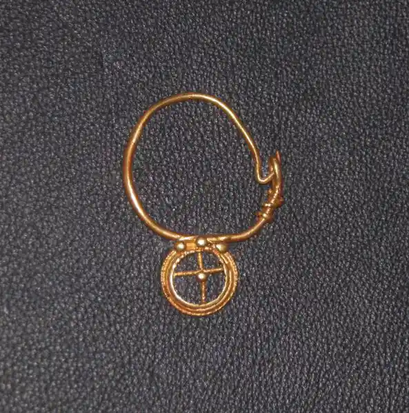 Solar cross relic from Late Antique and Avar-Byzantine